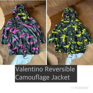Valentino Reversible Camouflage Jacket